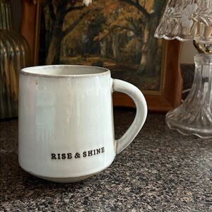 Hearth & Hand Stoneware Mug+Rise and Shine